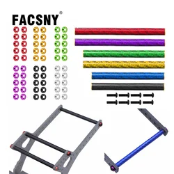 5 szt. Zaczep na podwozie z włókna węglowego z podkładką do 10/10 gąsienica RC Shafty SCX10 Capra Gspeed Comp buduje zderzak podwozia LCG