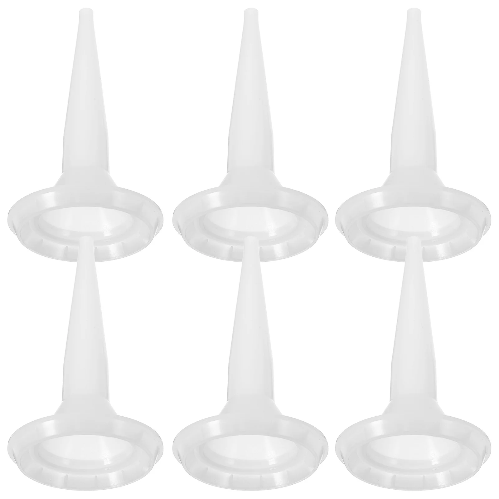 

50Pcs Caulking Nozzle Tips V-Shaped Caulk Applicator Precision Caulking Finisher for Sealing Caulk Saving Caps