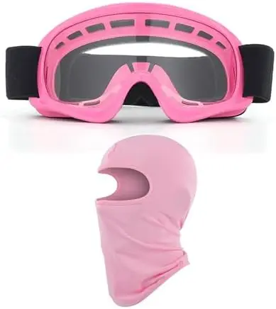 

Комплект детских очков и балаклавы для мотокросса – защита от УФ-излучения, экипировка для бездорожья