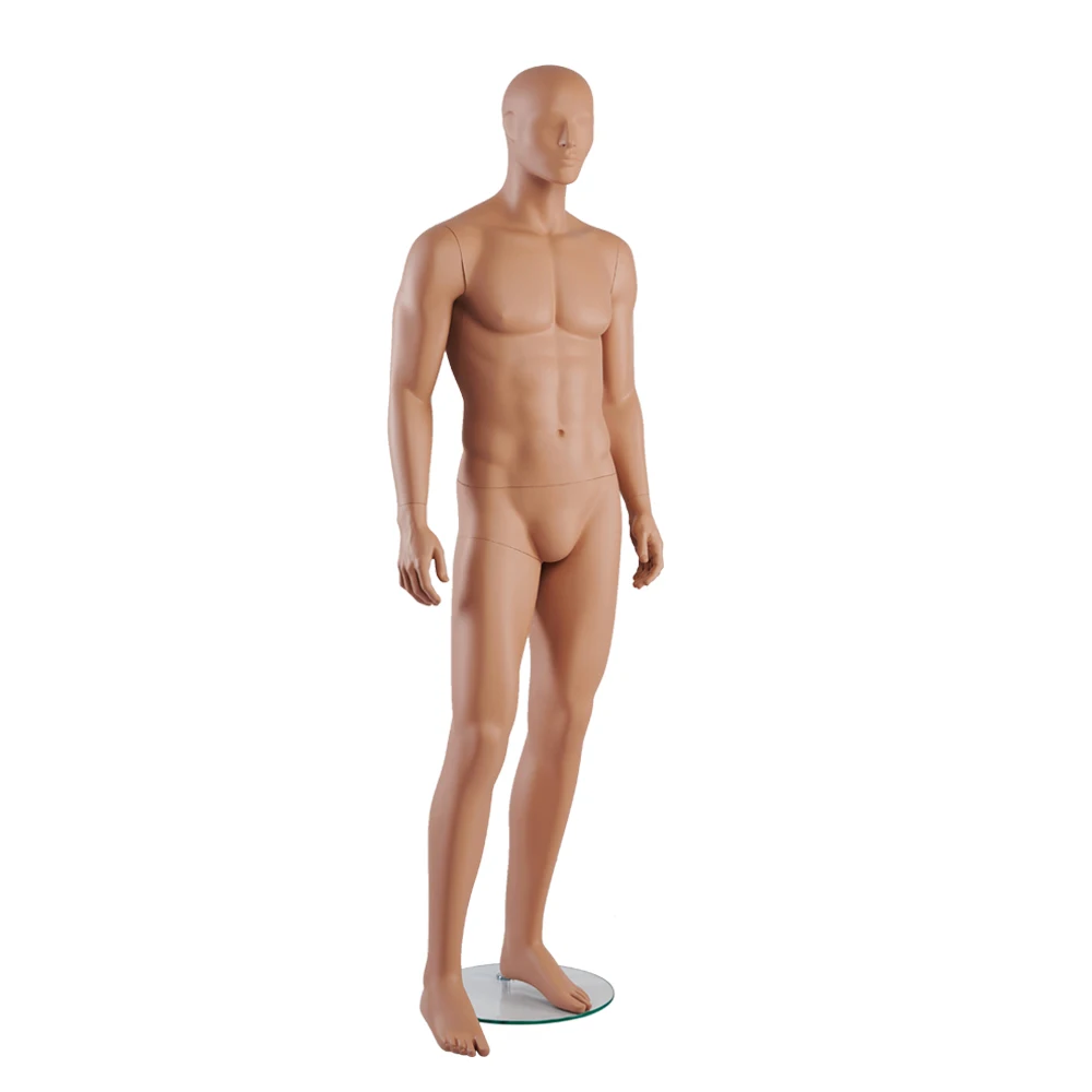 

Skin Color Adult Man Mannequin Doll Full Body Fiberglass Mannequins Clothes Display