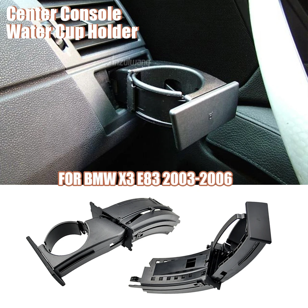 For BMW X3 E83 2003-2006 51163418358 51163418359 High Quality Dashboard Cup Holder Front Left/Right Car Interior Accessories