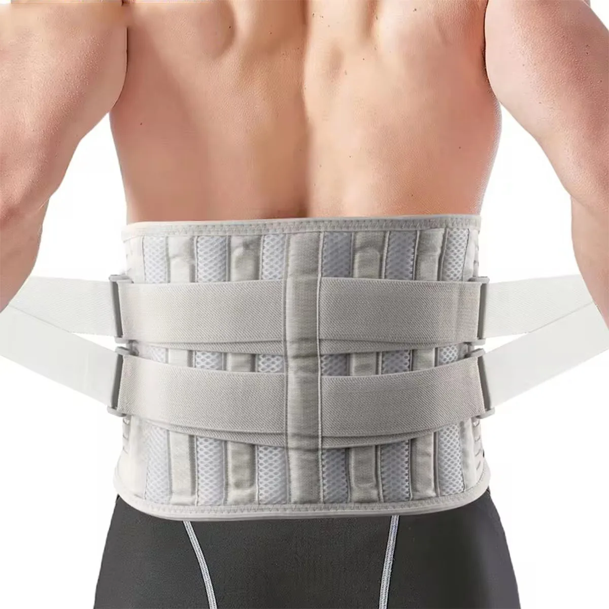 Back Brace for Men Women Lower Back Pain Relief Adjustable Back Support Belt for Work Anti-skid Lumbar Support