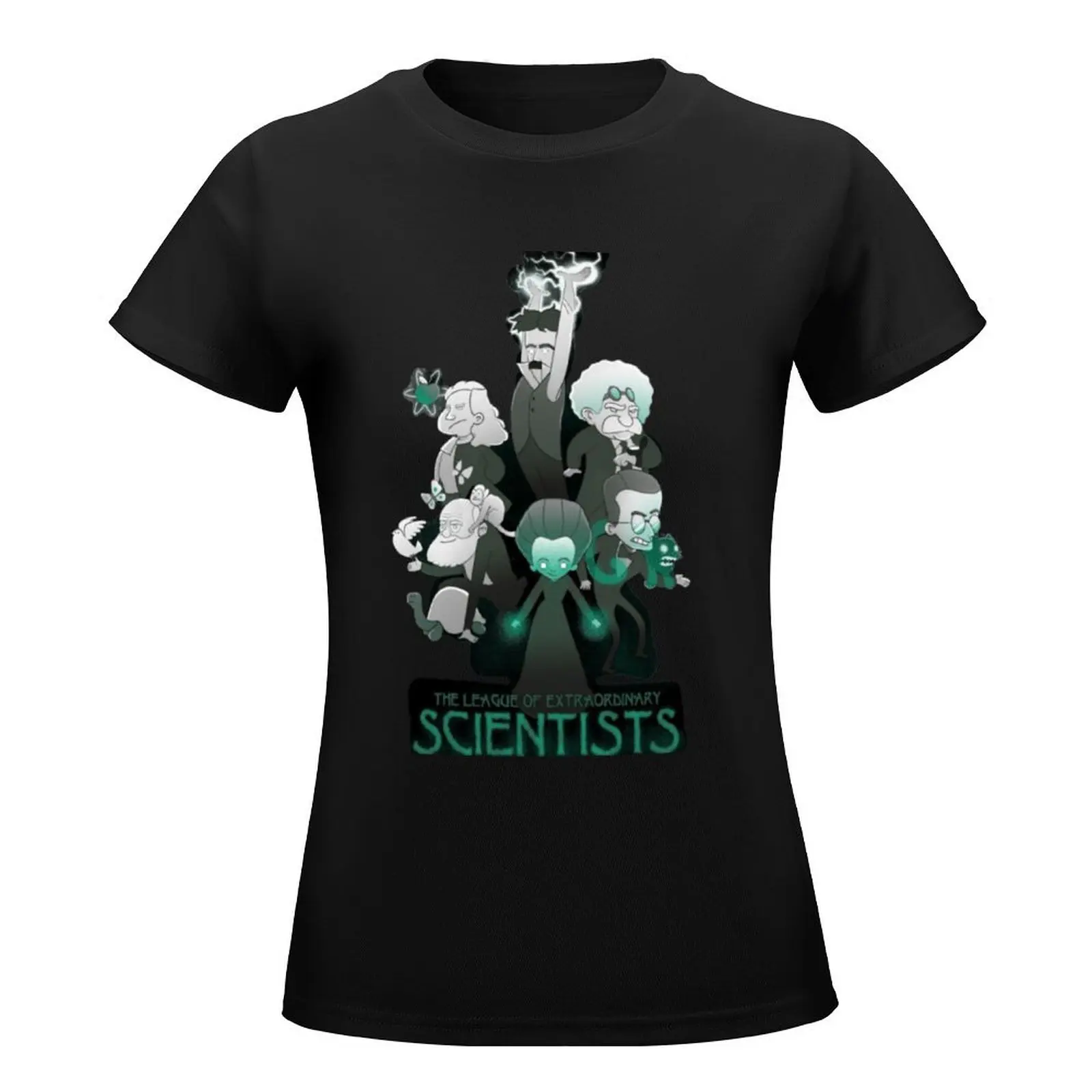 the league of extraordinary scientists T-Shirt graphics tees Womens graphic t shirts