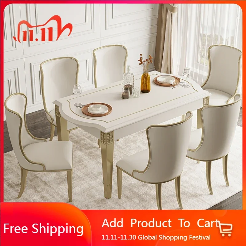 家庭用防水ダイニングテーブル北欧長方形高級収納ダイニングテーブルモバイルフロア Escritorios De Ordenador 装飾