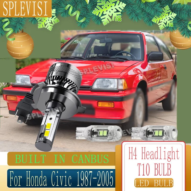 

Advanced 3570 CSP LED chips Built in Cabus For Honda Civic 1987 1988 1989 1990 1991 1992 1993 1994 1995 1996 1997 1998-2005