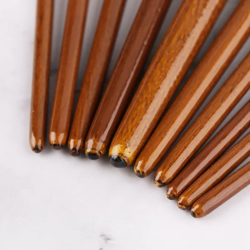 F3MA 10 pennelli per acquerello set pennelli per capelli in nylon varietà stile olio A