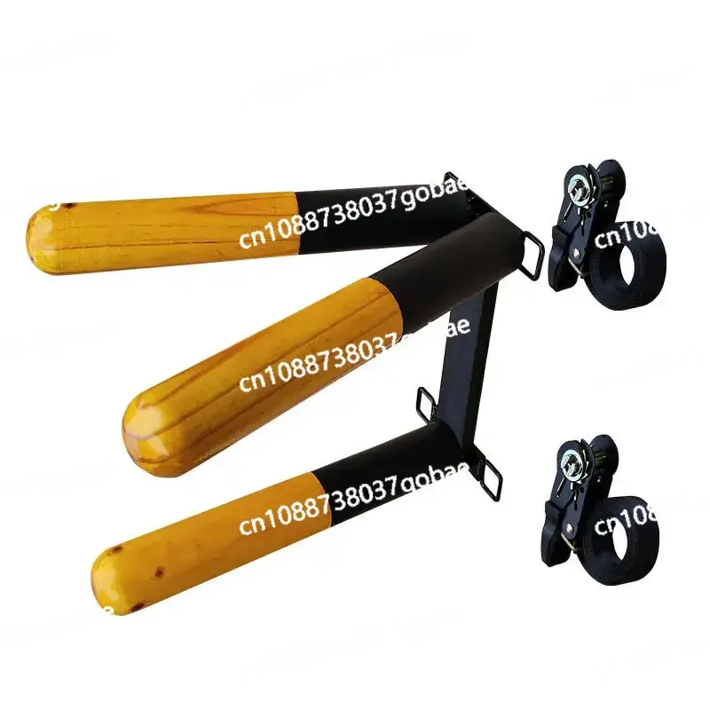 Wooden Piles Wing Chun Outdoor Park Tied Tree, Easy Carry Bundled, Fast Installation