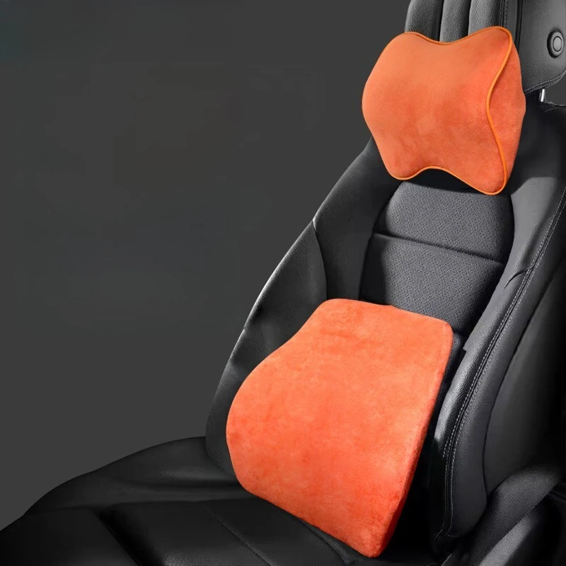 

Car Headrest Neck Pillow Seat Headrest Back Headrest Head Rest Car Neck Pillow Soft FabricThree-dimensional Embracing Design
