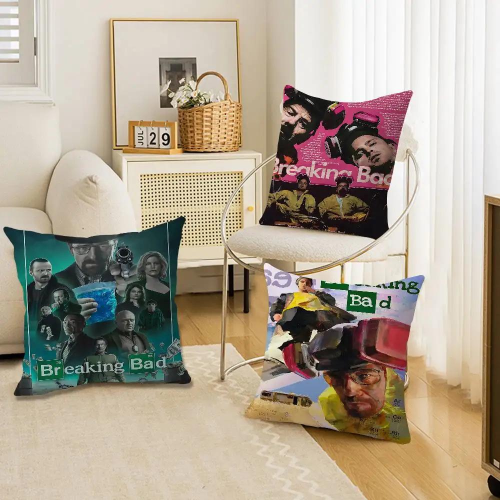 Rertro Breaking Bad Movie Film Midcentury Art Personalized Pillow Cover Kids Bedroom Party Decor Pillowcase kid shower Gift
