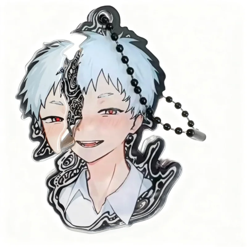 Anime The Summer Hikaru Died Kido Hikaru Cosplay Keychain Acrylic Ornament Key Chain Figure Cute Keyring Bag Accessories Prop