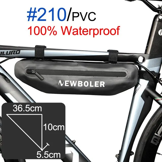 Newboler fahrrad taschen radrohr front rahmen tasche wasserdichte mtb road triangle annier dirtrestant bike zubehör taschen