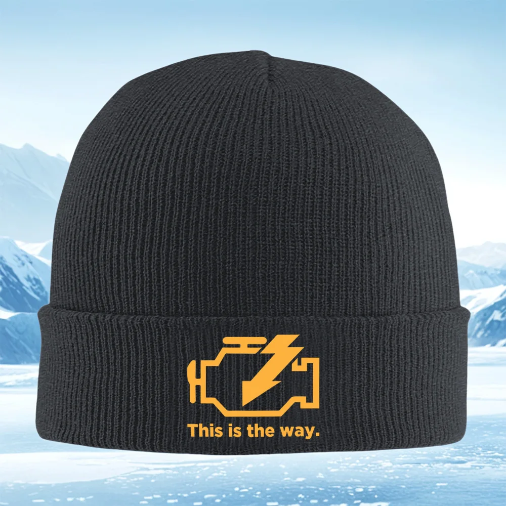 محرك كون بيرنو دي أليمنتيشن. الطريق السريع من ديلانتي. Hombres Mujeres للجنسين Gorro de Punto Gorro Jersey Gorro Invierno Tér