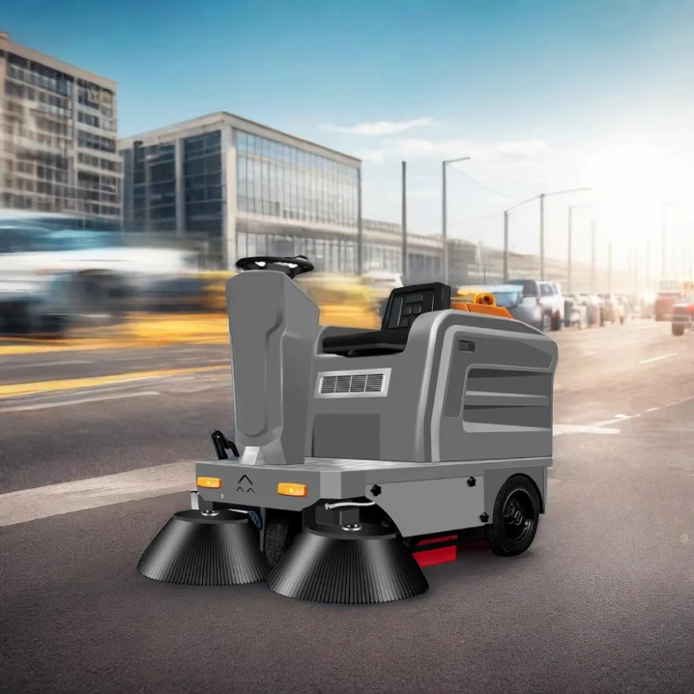 Balayeuse d'équipement de nettoyage industriel, Machine de nettoyage de sol