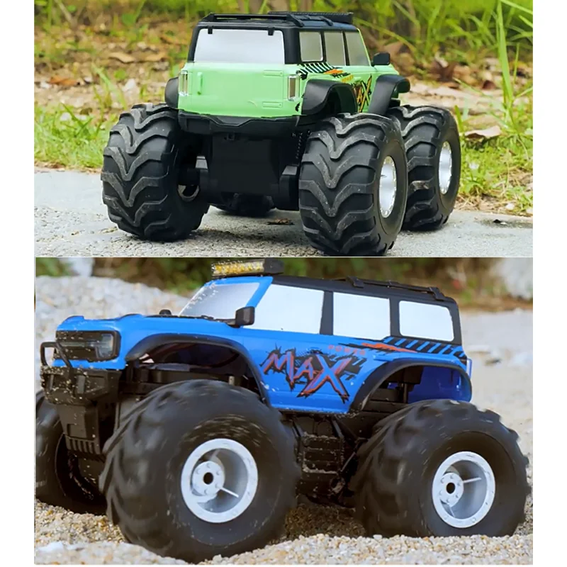 1:18 Rc Auto 2.4ghz Tesla Mostro Anfibio Impermeabile Rc Auto Fuoristrada Veicolo Per Sabbia e Waterlong Range Ragazzi Regalo