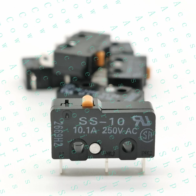 PP+ 5pcs small micro switch 10.1A 250V SS-10