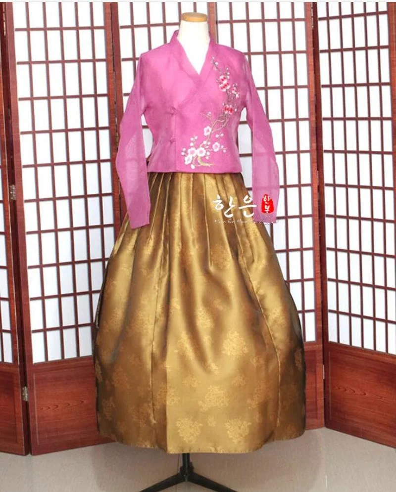 

Fashion Modern Hanbok Fashion Hanbok Korean Traditional Hanbok Dress Modernized Hanbok Performance Custume Gift Outfit