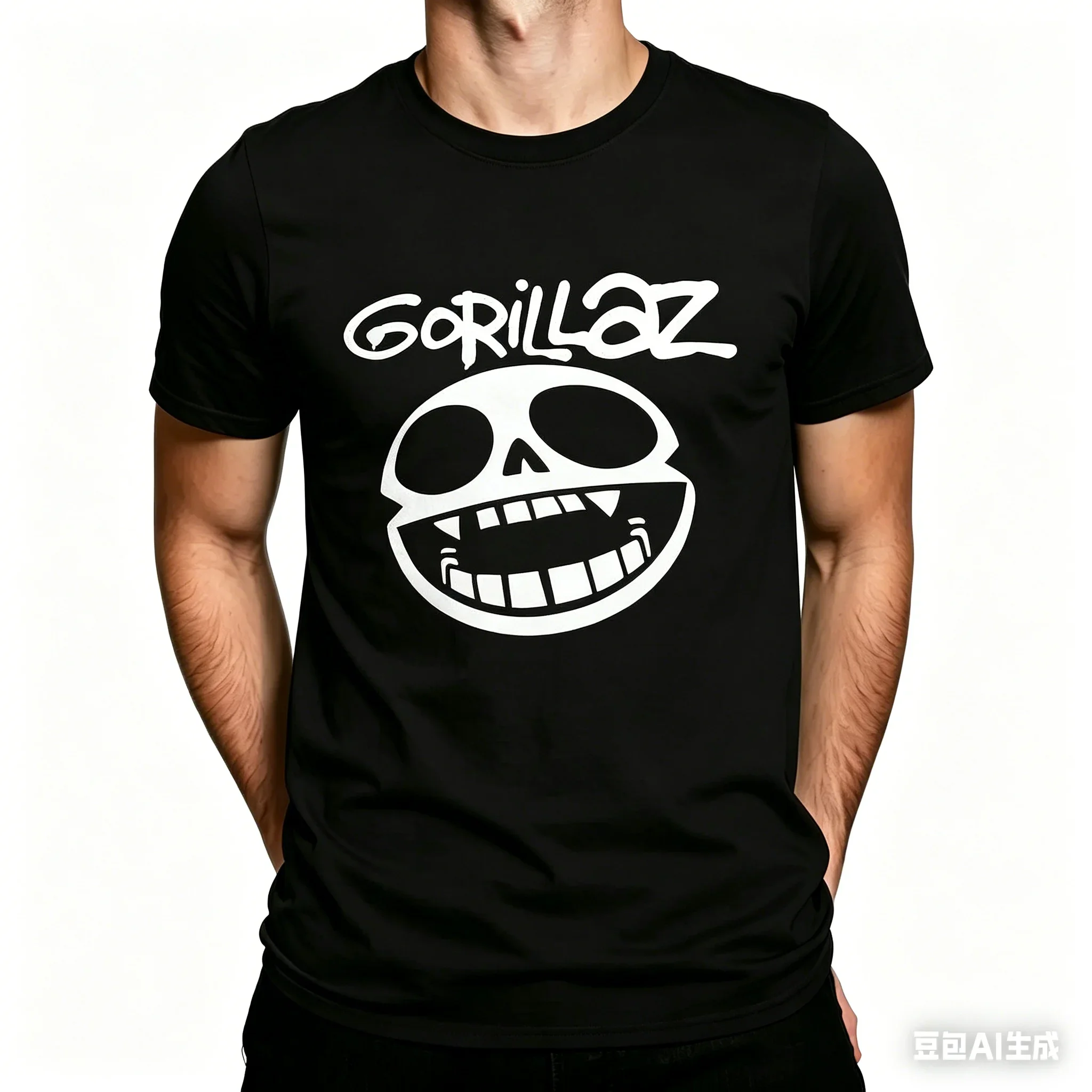 2026 New Fashion Rock Music Band Gorillazs T-Shirt Men Women Summer Oversized Soft Clothes Vintage Round Neck Short Sleeve Tops