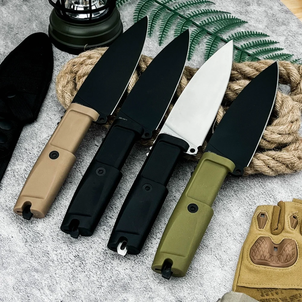 

Нож с фиксированным клинком и ножнами, сталь 8Cr13MoV, рукоять из материала Forprene, для повседневного ношения, инструмент для приключений, высокая твердость