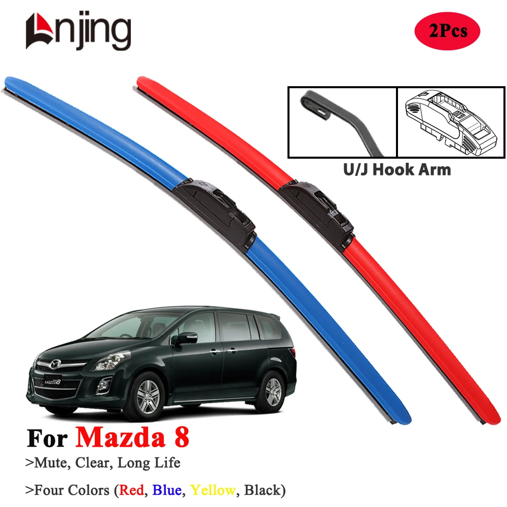

LNJING Wiper Blades For Mazda 8 2006-2016