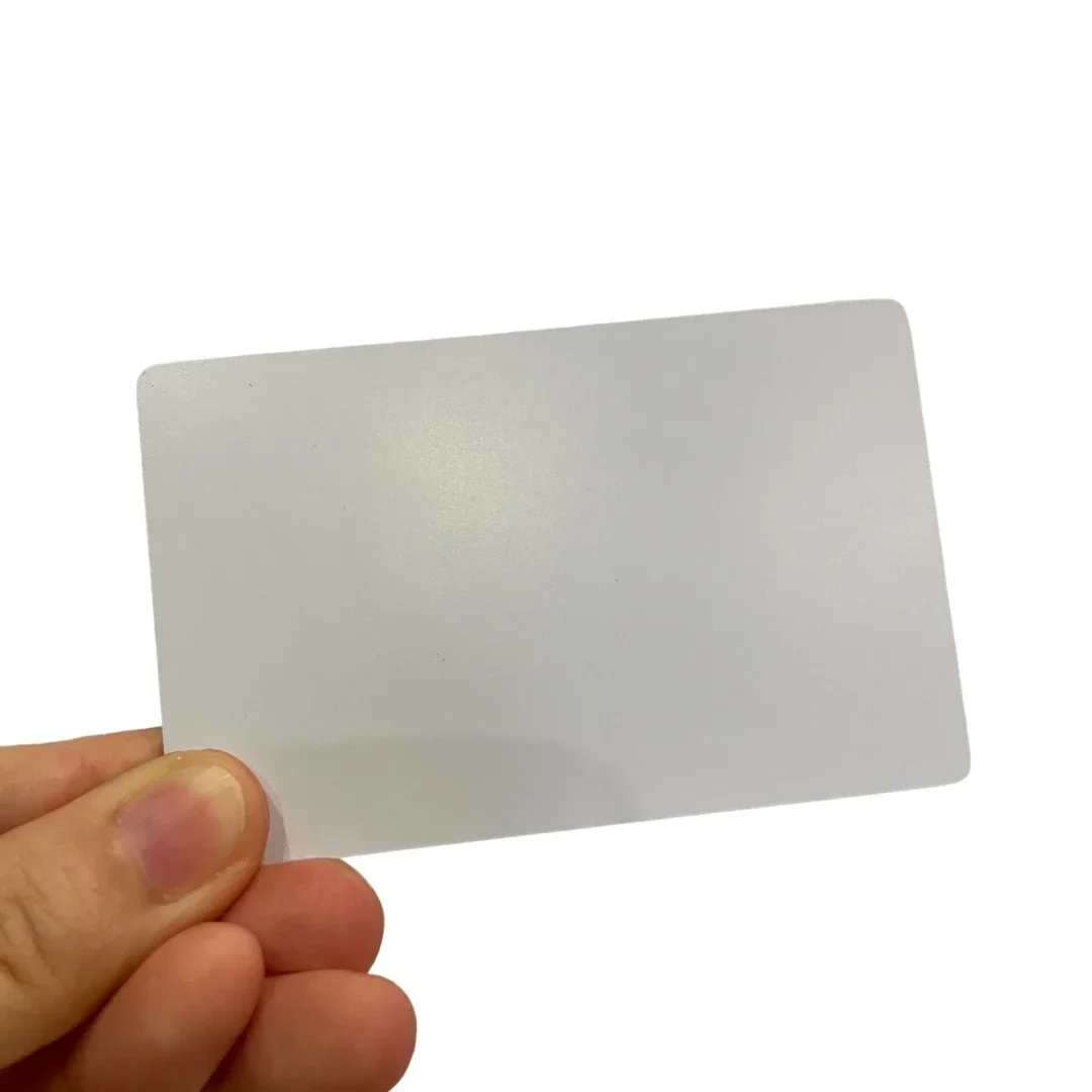 ราคาขายส่ง บัตรธุรกิจโลหะสแตนเลสเปล่า สำหรับสลัก ขนาด 0.8 มม.