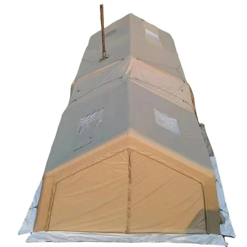 

2026 Newest Green Super Large Inflatable Camping Outdoor Party Tent