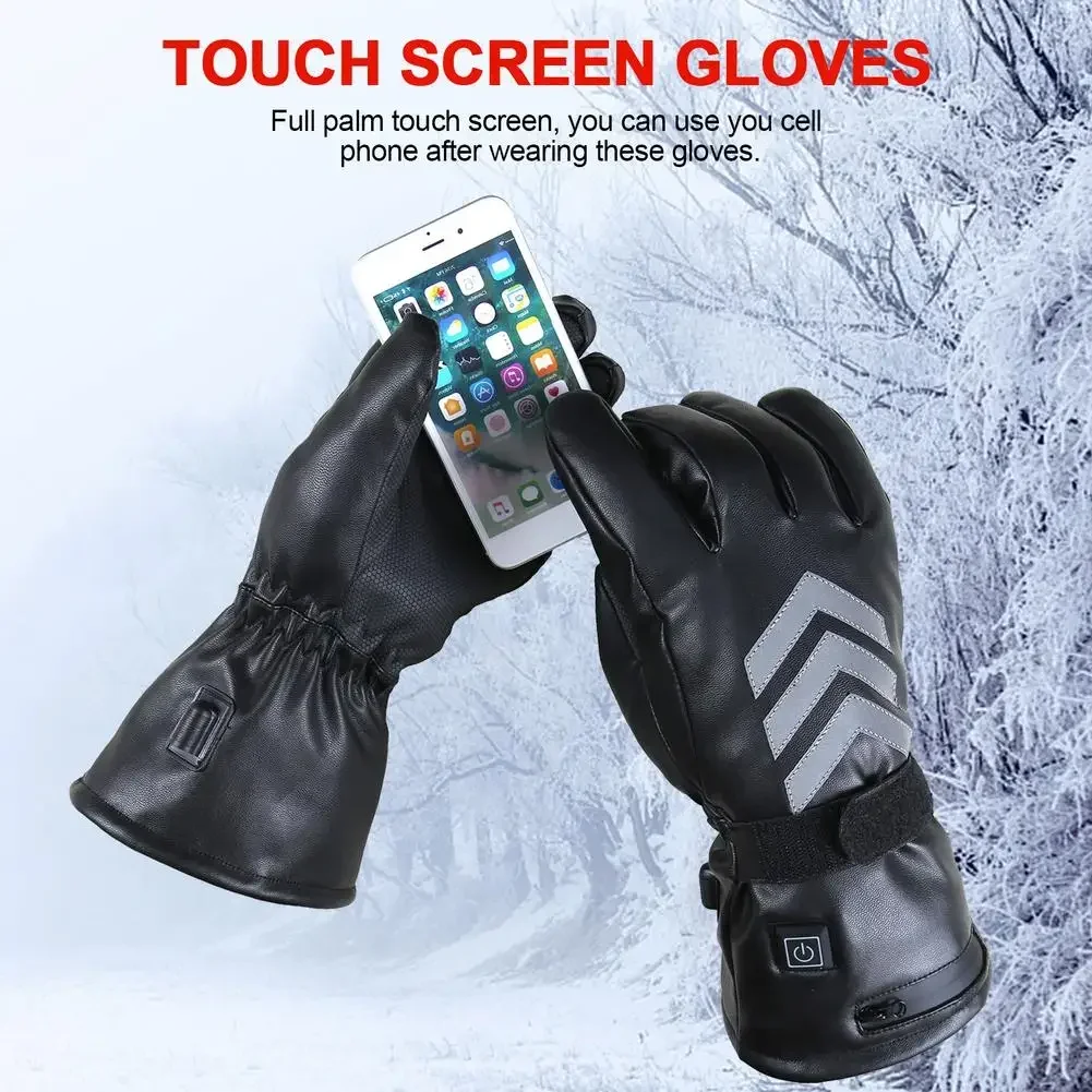 Guantes Térmicos Unisex para esquí, protectores térmicos de doble cara para nieve y Moto de nieve, suministros de invierno