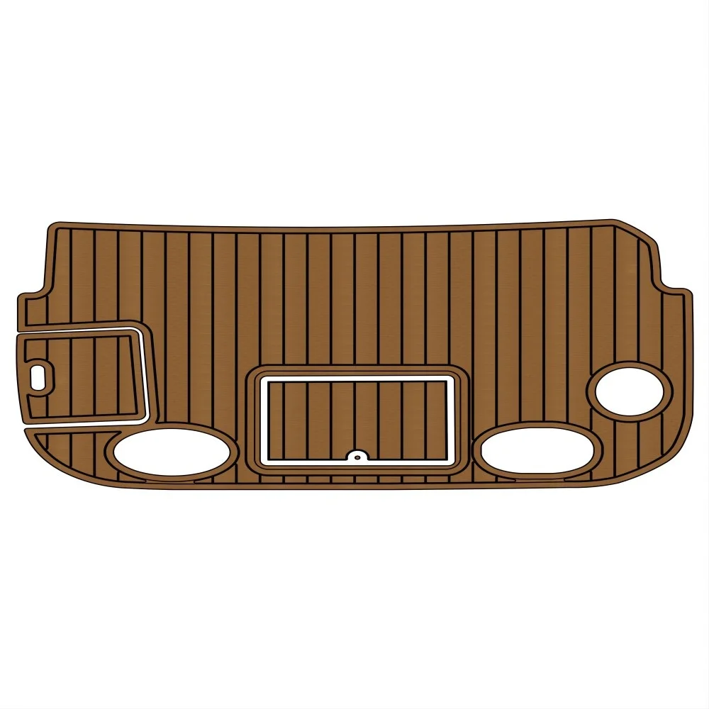 

Swim Platform Pad Boat EVA Foam Faux Teak Deck Floor Mat Flooring For Sea Ray 250