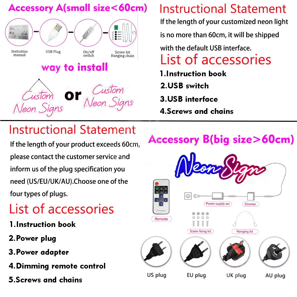 Insegne LED al neon personalizzate in acrilico 3D: adatte per barbieri, bar, caffetterie, saloni di bellezza, studi, eventi di compleanno e decorazioni per feste