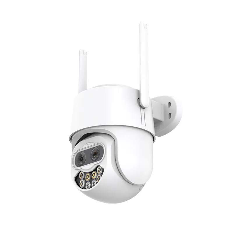 8MP iCsee APP Dual Lens Wireless PTZ IP Dome Camera AI Humanoid Detection Home Security CCTV Baby Monitor
