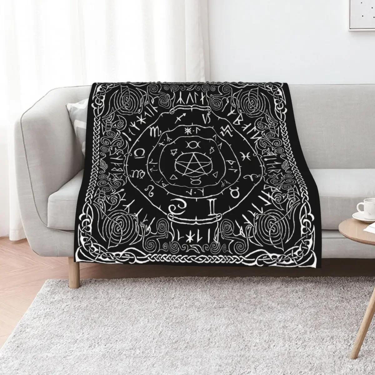 

Year of the Pagan Throw Blanket Sofas Thins Hairy Luxury Brand Blankets