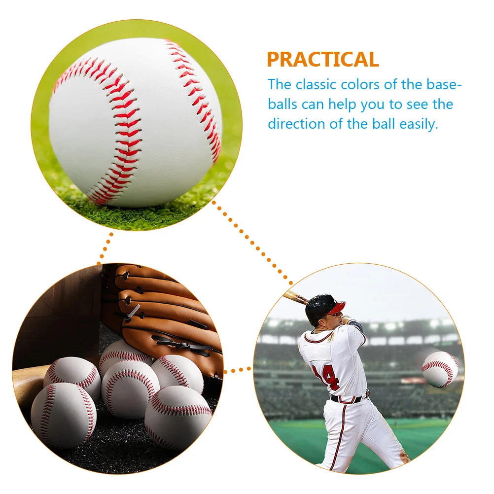 كرات تدريب ليلية متوهجة من مادة PVC الناعمة خفيفة الوزن للرياضات الداخلية الخارجية المتوهجة في البيسبول المظلمة