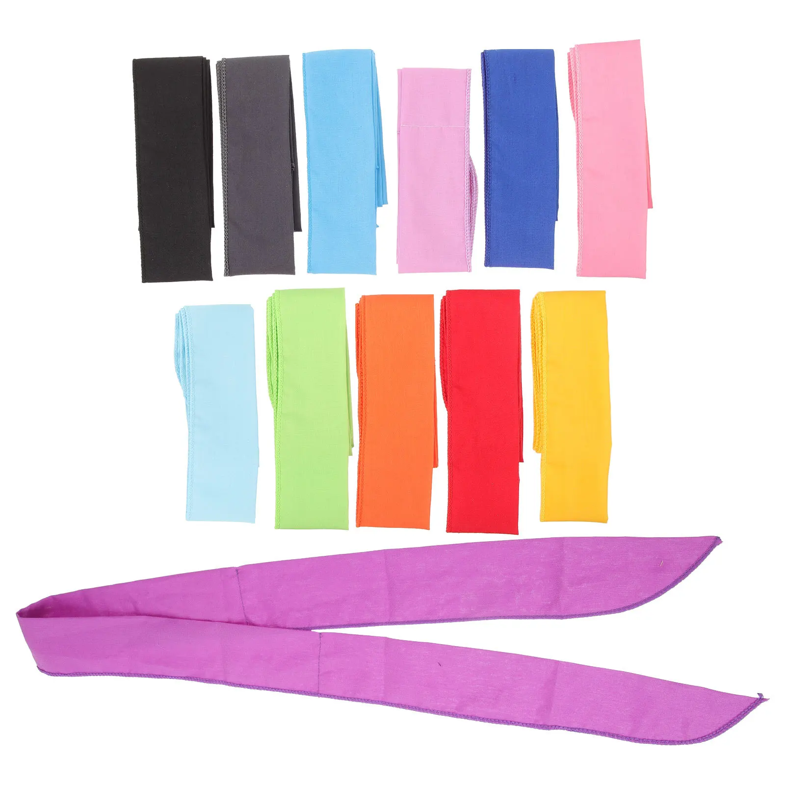 

12Pcs Ice Neck Tie Cooling Scarves Made of Polyester Cotton Quick Dry Reusable for Sports Outdoor Hiking Running Yoga Summer