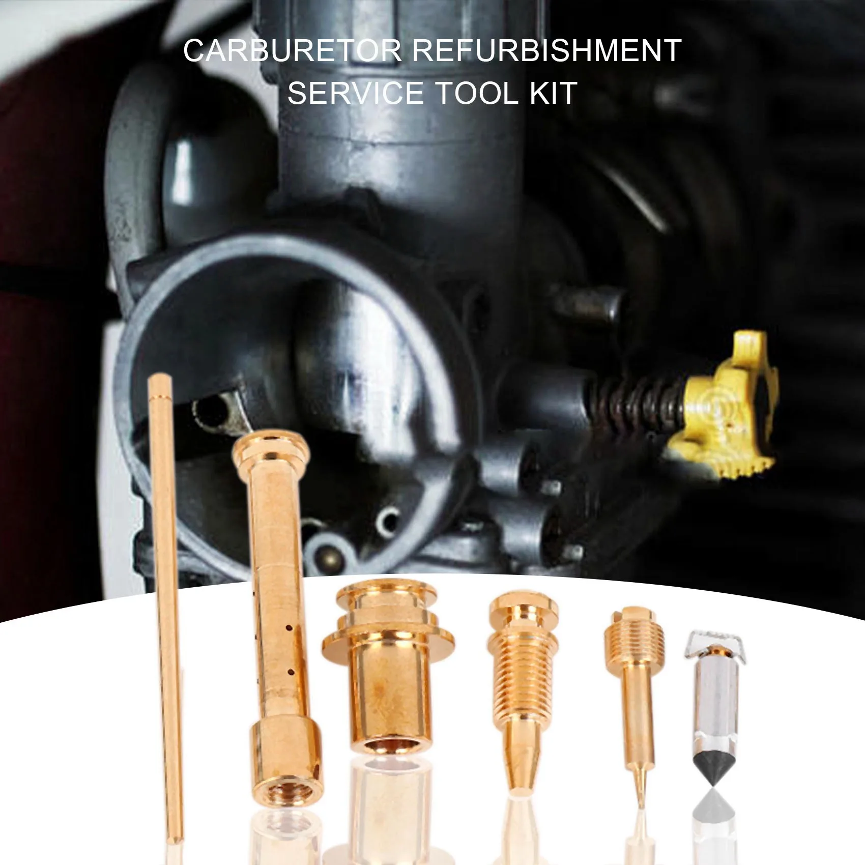 A22E-キャブレター修理リビルドキット BMW F650 ミクニ BST33 GS500E用