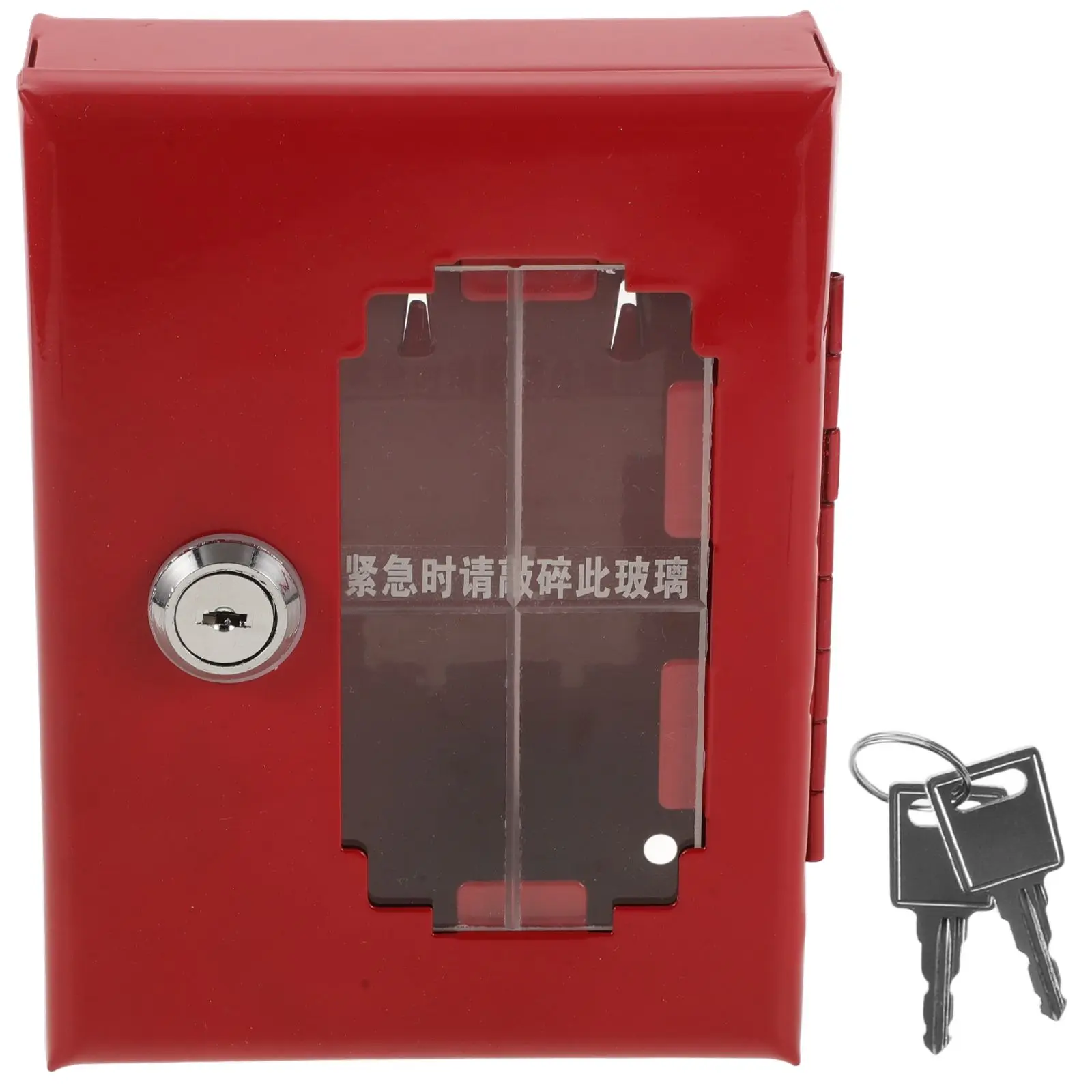 Fire Key Box Lock Boxes Wall Mounted Emergency Door Red Keys Holder Baby Metal Storage Box Home Office Security Door Window