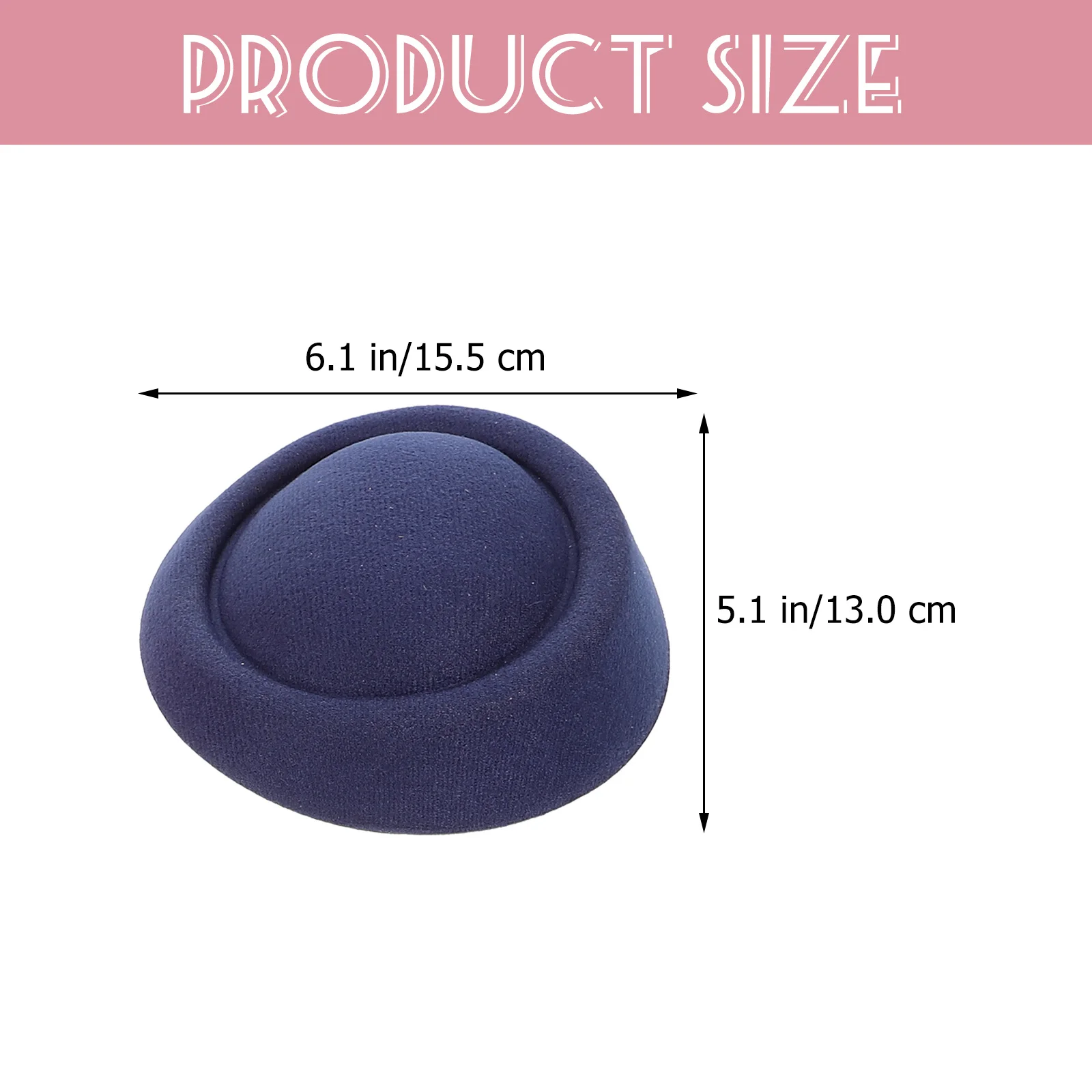 

4pcs Diy Small Hat Base Round Support For Lolita Beret Making Craft Fascinator Headwear Accessory Wear-Resistant Soft Practical