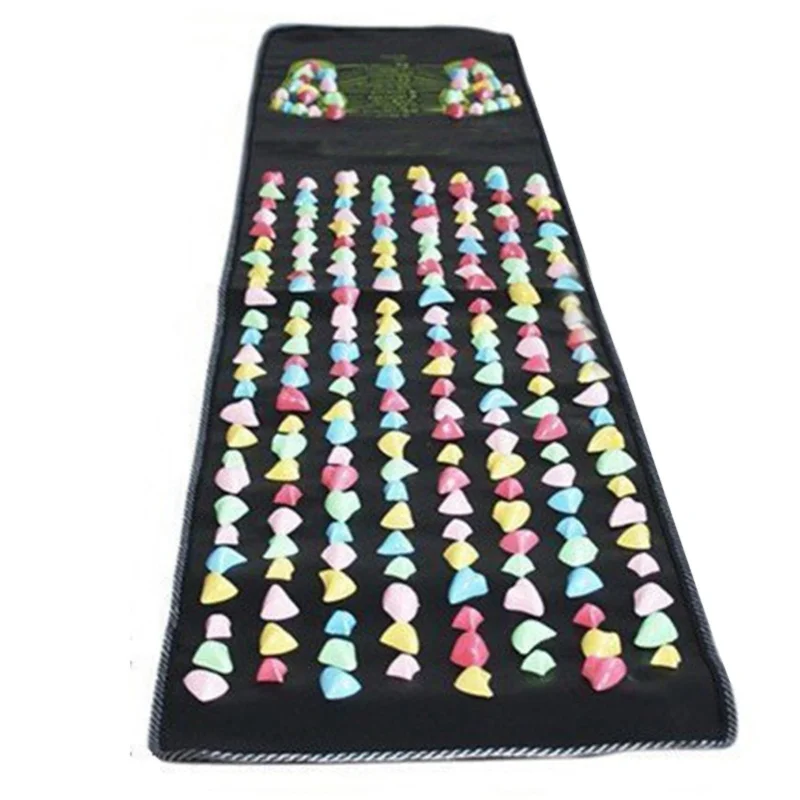 

Walk Stone Foot Massage Mat Easy To Store Foldable Foot Massage Pad Cushion 170x35cm/66.9x13.8in