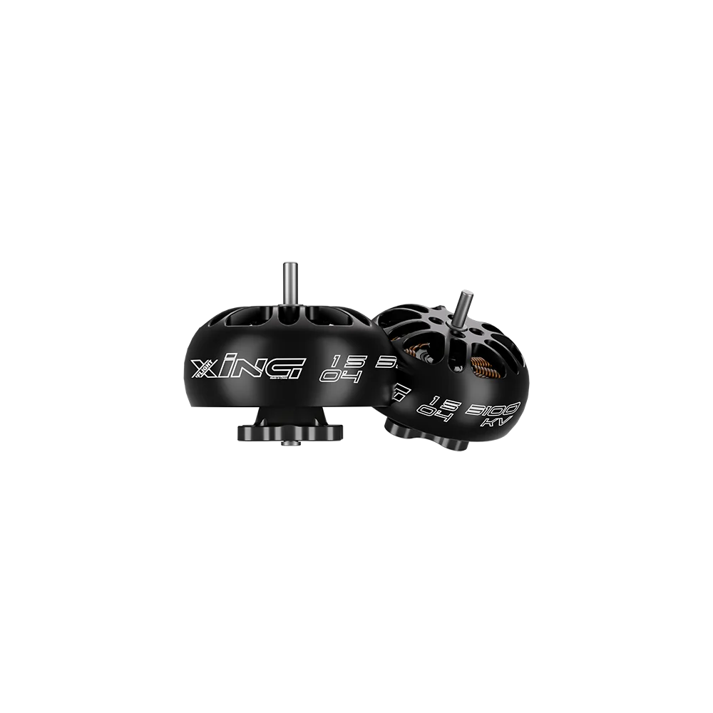 محرك iFlight XING 1504 3100KV FPV أسود مع عمود 1.5 مم لجزء الطائرة بدون طيار FPV