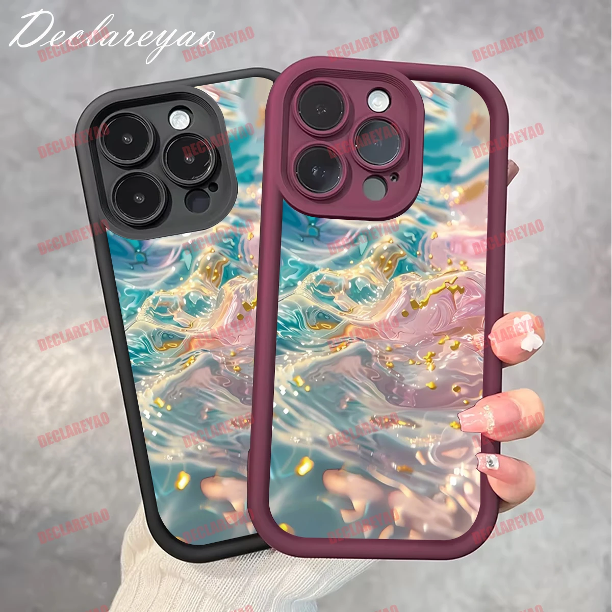 DECLAREYAO ماتي بولي يوريثان لينة خفيفة سليم حالات لسامسونج غالاكسي J8 M30S M51 Prime 20 M02 A06 2021 A01 M23 A يغطي حافظة للصدمات #5