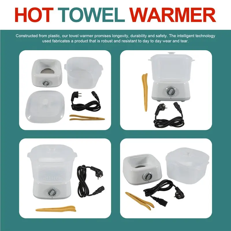 Y50A-Hot Towel Warmer,Rapid Heating Towel Steamer For Facials Can Hold 12 Mini Wet Towels, Portable Mini Towel Warmer EU Plug
