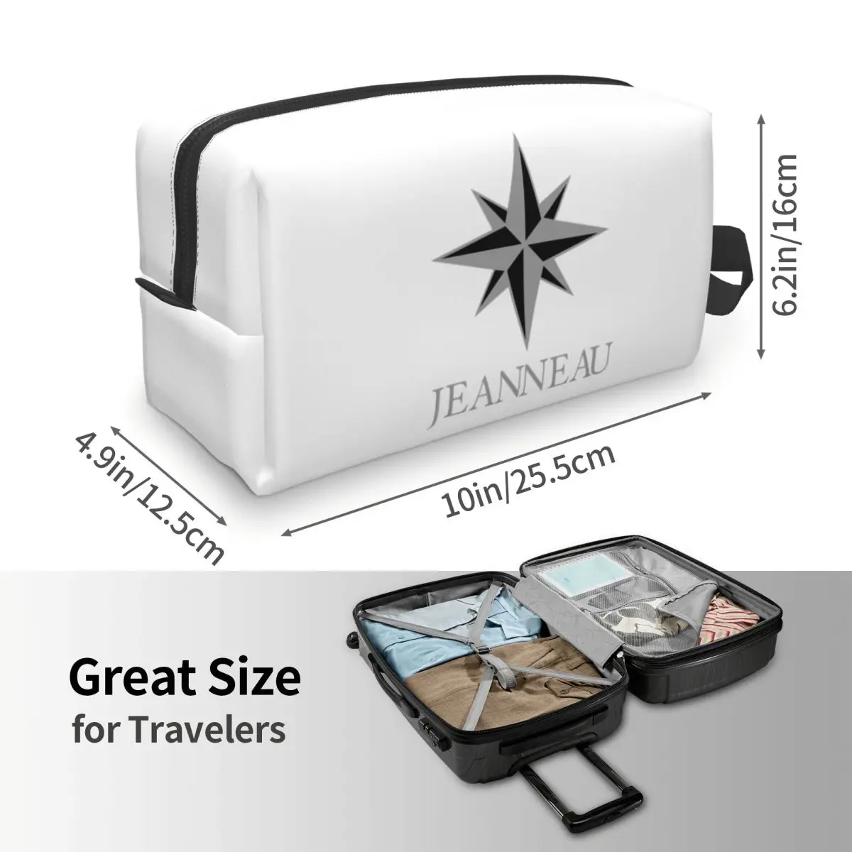 حقيبة مكياج Jeanneau Yachts، منظم مستحضرات التجميل، مجموعة أدوات تخزين مستحضرات التجميل للنساء، مقلمة للسفر