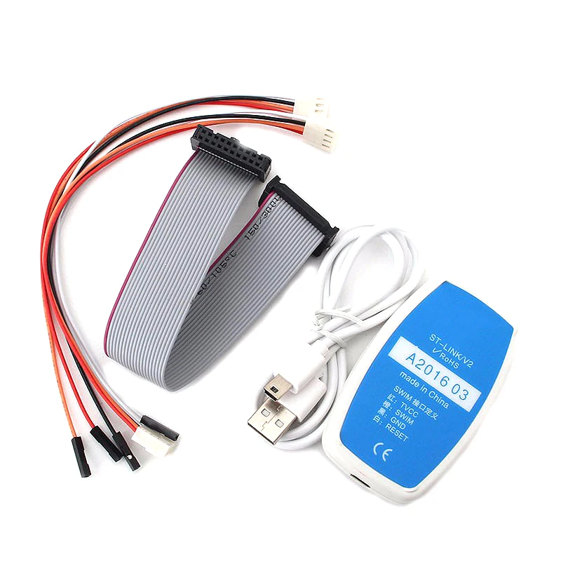 ST-LINK/v2 ST-LINK v2 (cn) st link stlink emulator download manager stm8 stm32 künstliches gerät 100% nagelneu