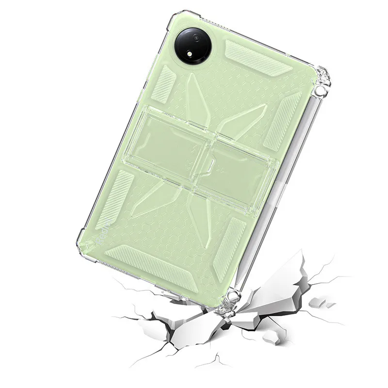 TPU Clear Soft Cover Shell dla Xiaomi Redmi Pad SE 8.7 Pro 12.1 5 6 7 Pro 11'' 12.4'' Wstrząsoodporne etui ochronne na tablet