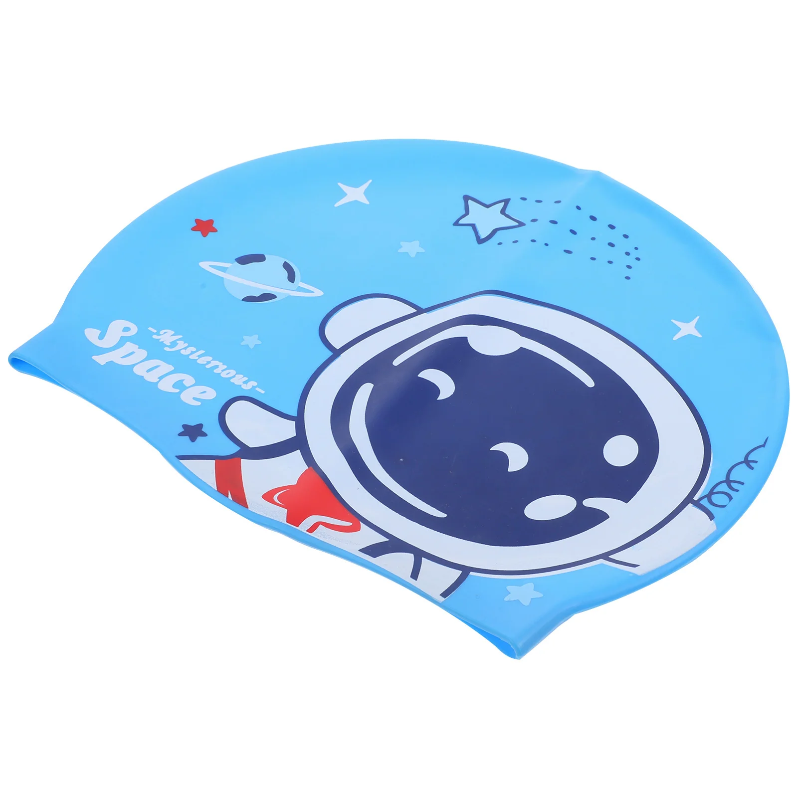 

Silicone Swim Cap for Kids Featuring Adorable Cartoon Pattern Comfortable Elastic Fit Keeps Hair Dry Great for Swimming Lessons