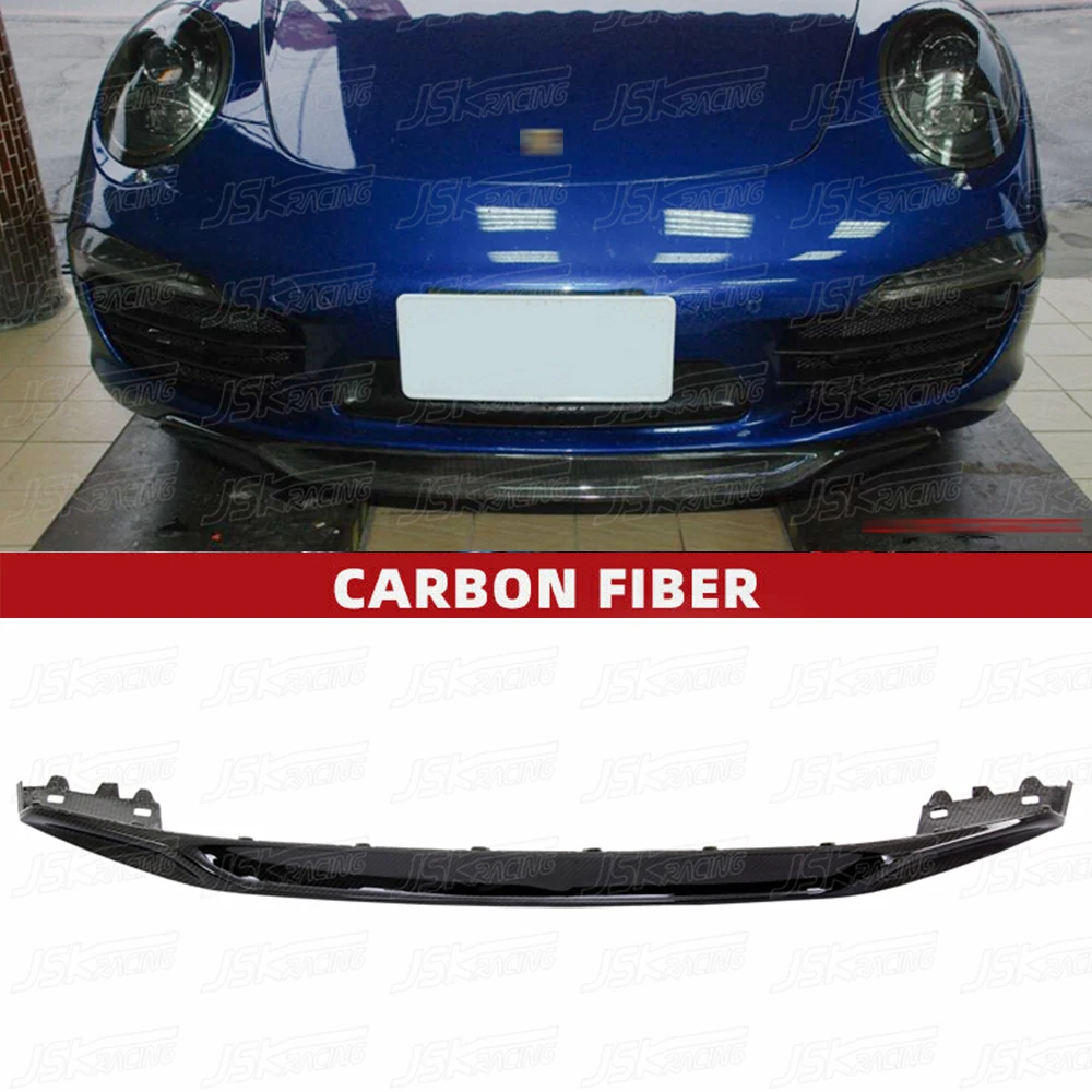 

50 Years E Style Carbon Fiber Front Lip For Porsche Carrera 911 991 2012-2015