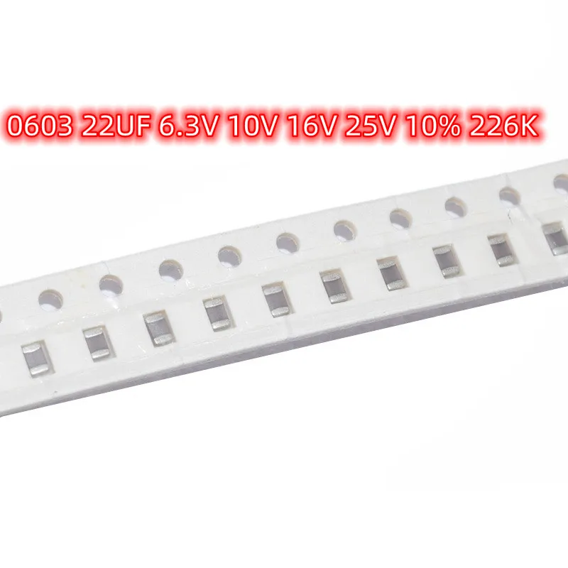 50Pcs Smd 0603 22UF…