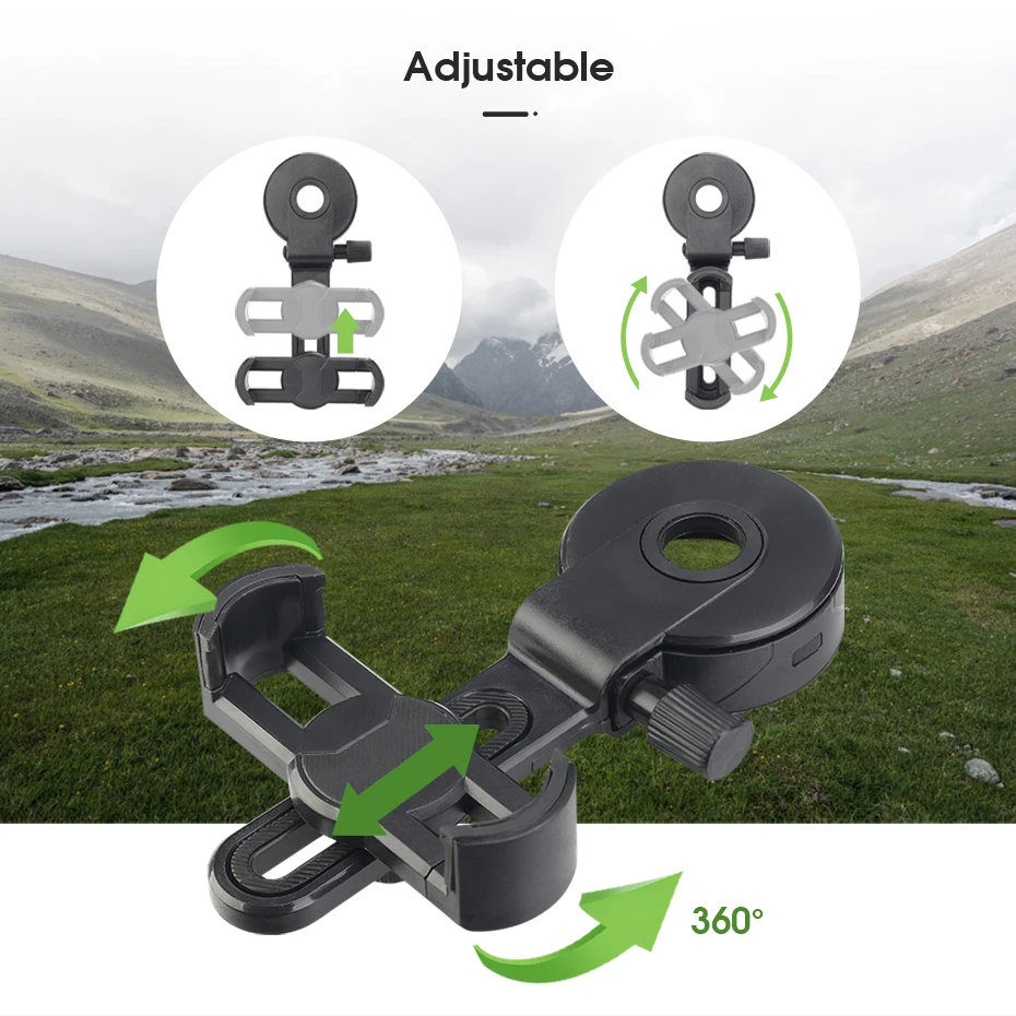 Svbony Universal Phone Adapter Mount Compatible with Binoculars Monoculars Scope Suitable for SV28/SV14/SV17/SV411/SV202/SM402