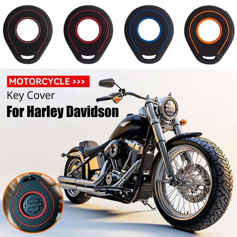 For Harley Davidson Softail Sportster VRSC Touring X48 883 1200 Holder Keychains Car Key Case Street Glide Motorcycle Key Cover