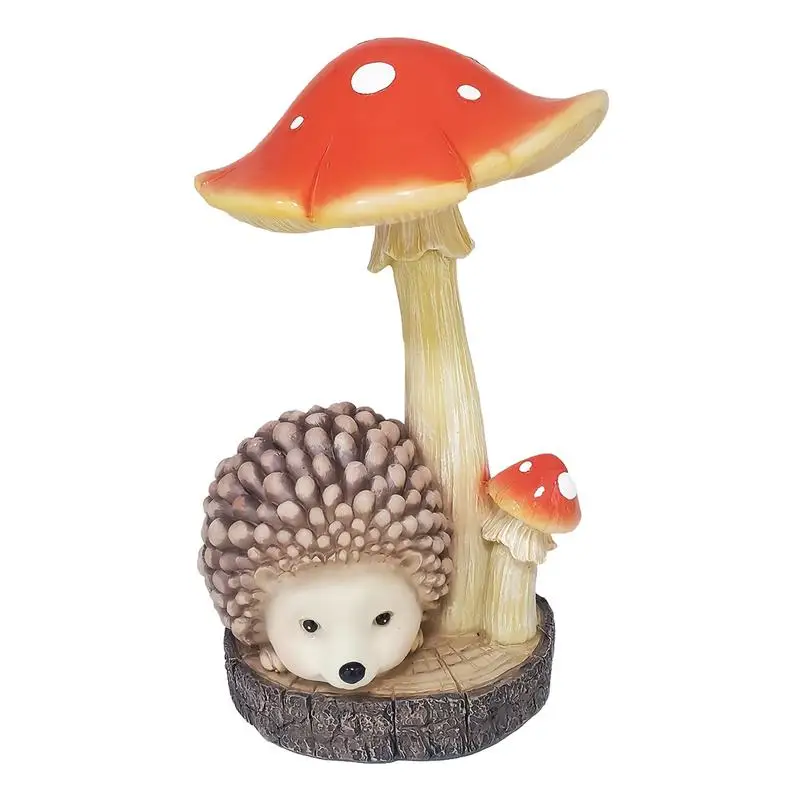 

Solar Mushroom Lights Garden Lights Solar Powered Yard Lights Waterproof Cute Solar Pathway & Mushroom Figurine Lights For Fence