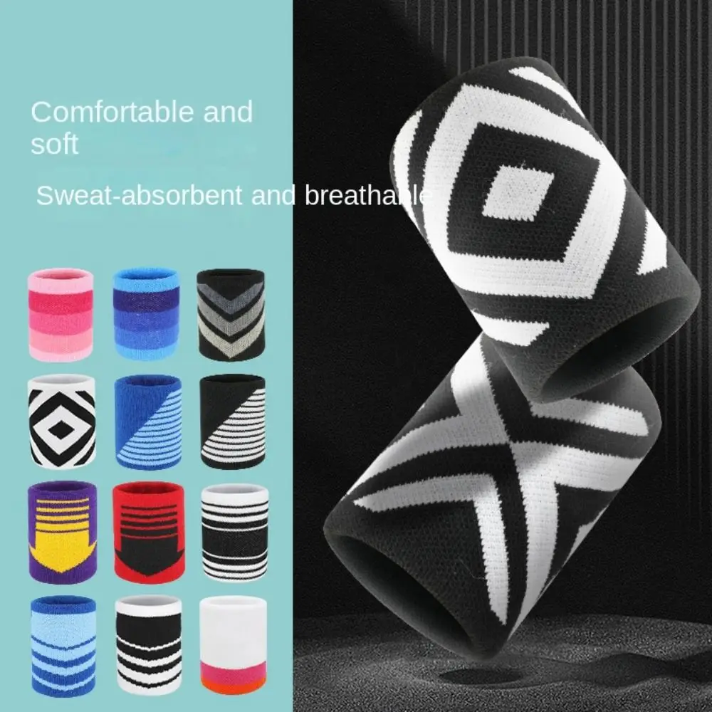

Stretch Elastic Sweat Wrist Football Fitness Wrist Protector Yoga Bracelet Protector Wrist Sweatband Wrist Brace Gym Wristband