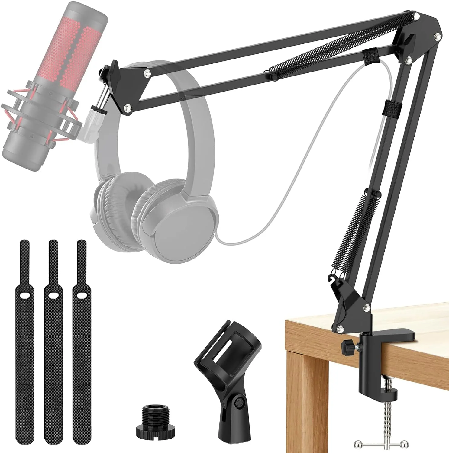 Professional Flexible Desktop Microphone Adjustable Suspension Scissor Boom Arm Stand for SM7B AM8 A8 A6V K658 K688 K669 Mic